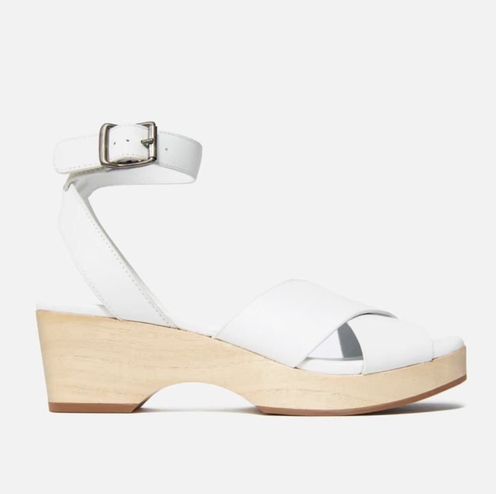 NWT Everlane Coastal, Euro Summer, Scandi Girl "The Clog Sandals", Women’s 9